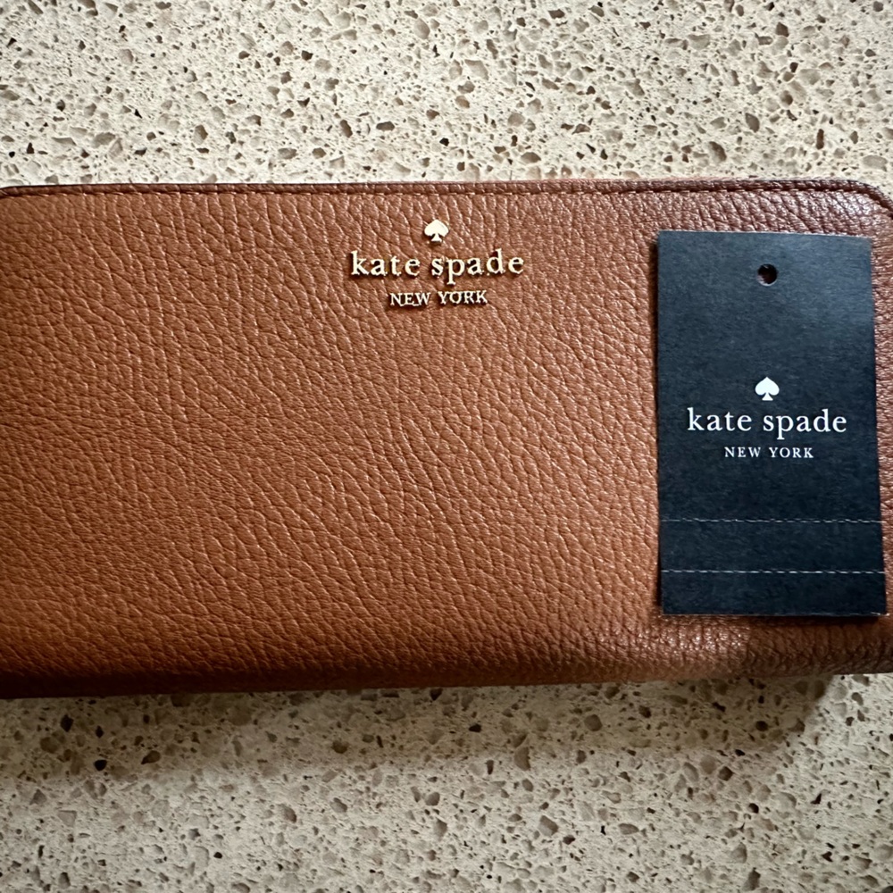 Kate Spade Leila large continental wallet new w tag